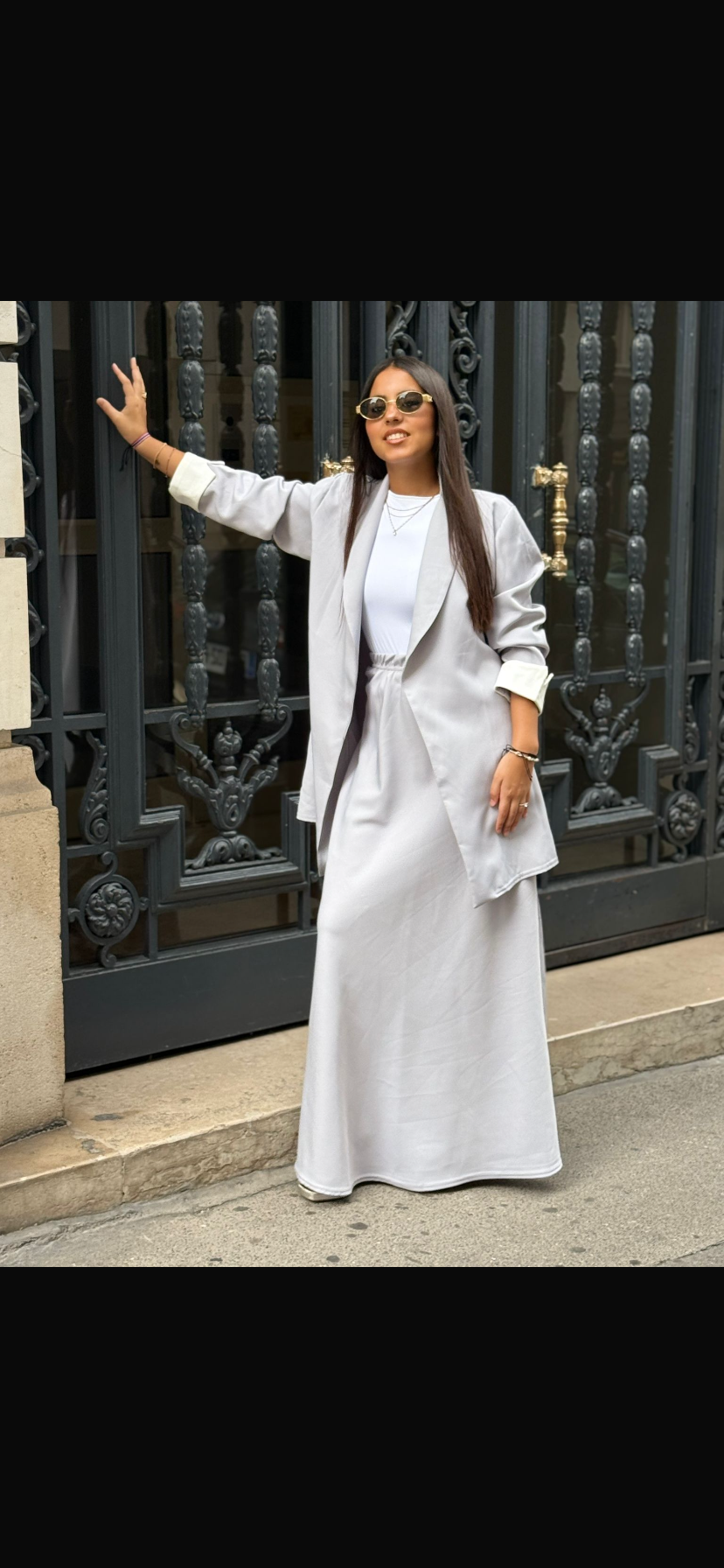 Ensemble Naïla – Blazer et Jupe