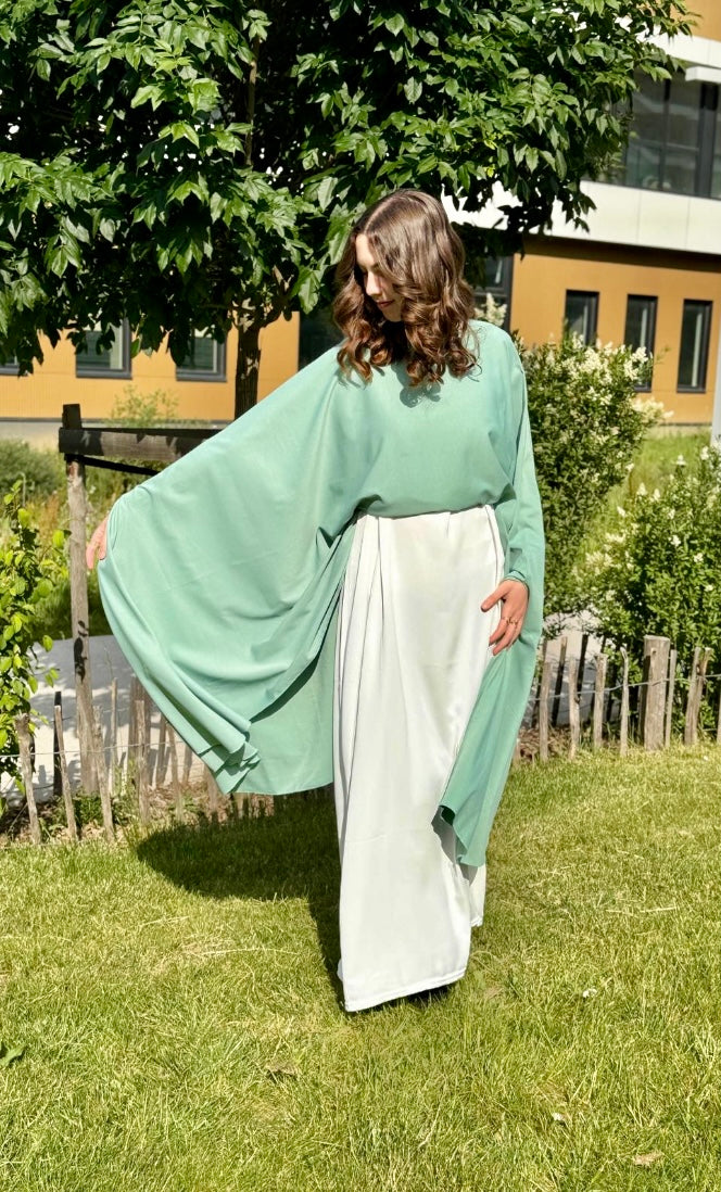 Robe blanche Nour - Douceur et simplicité