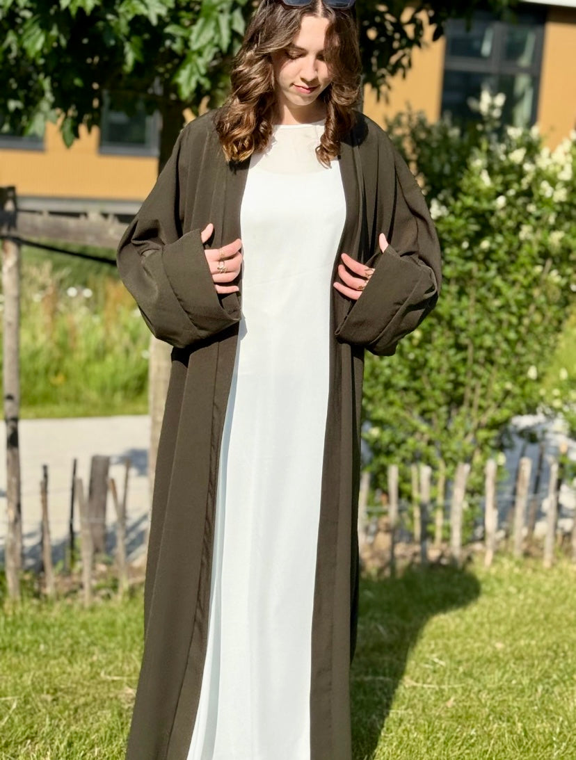 Robe blanche Nour - Douceur et simplicité