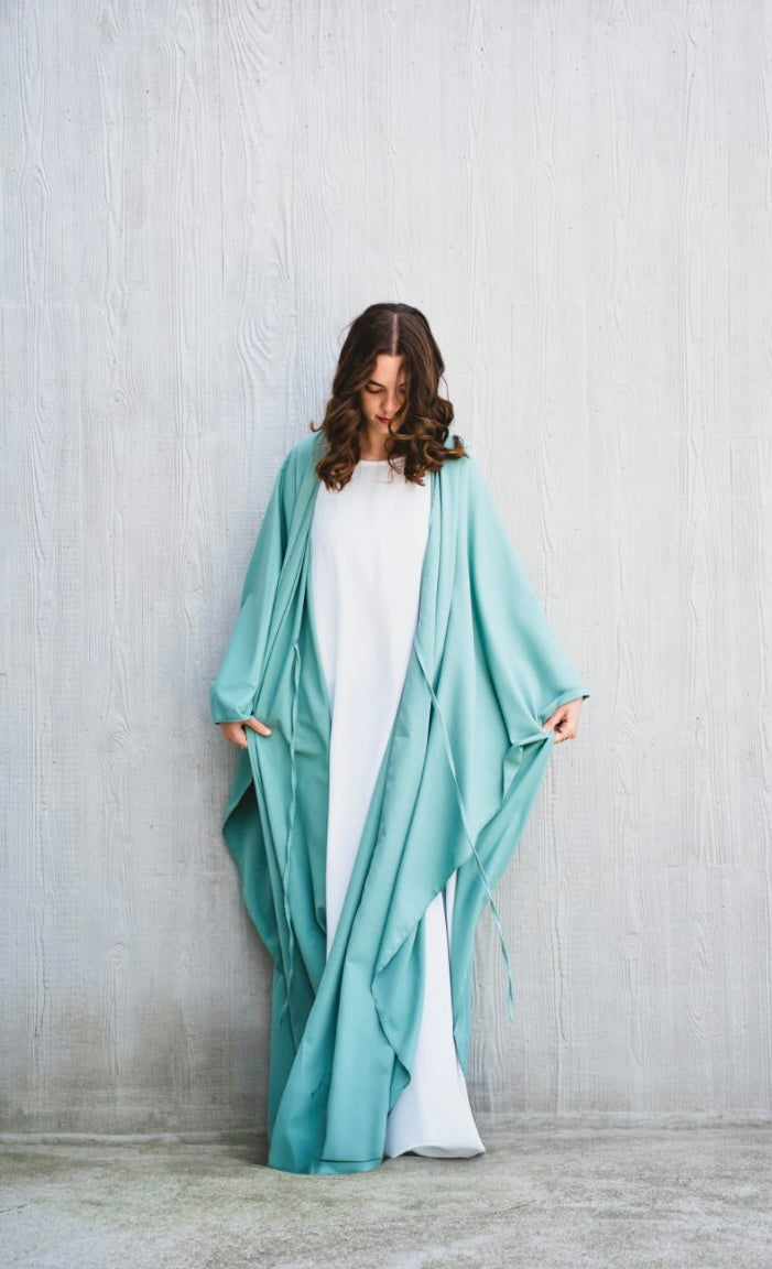 Robe blanche Nour - Douceur et simplicité