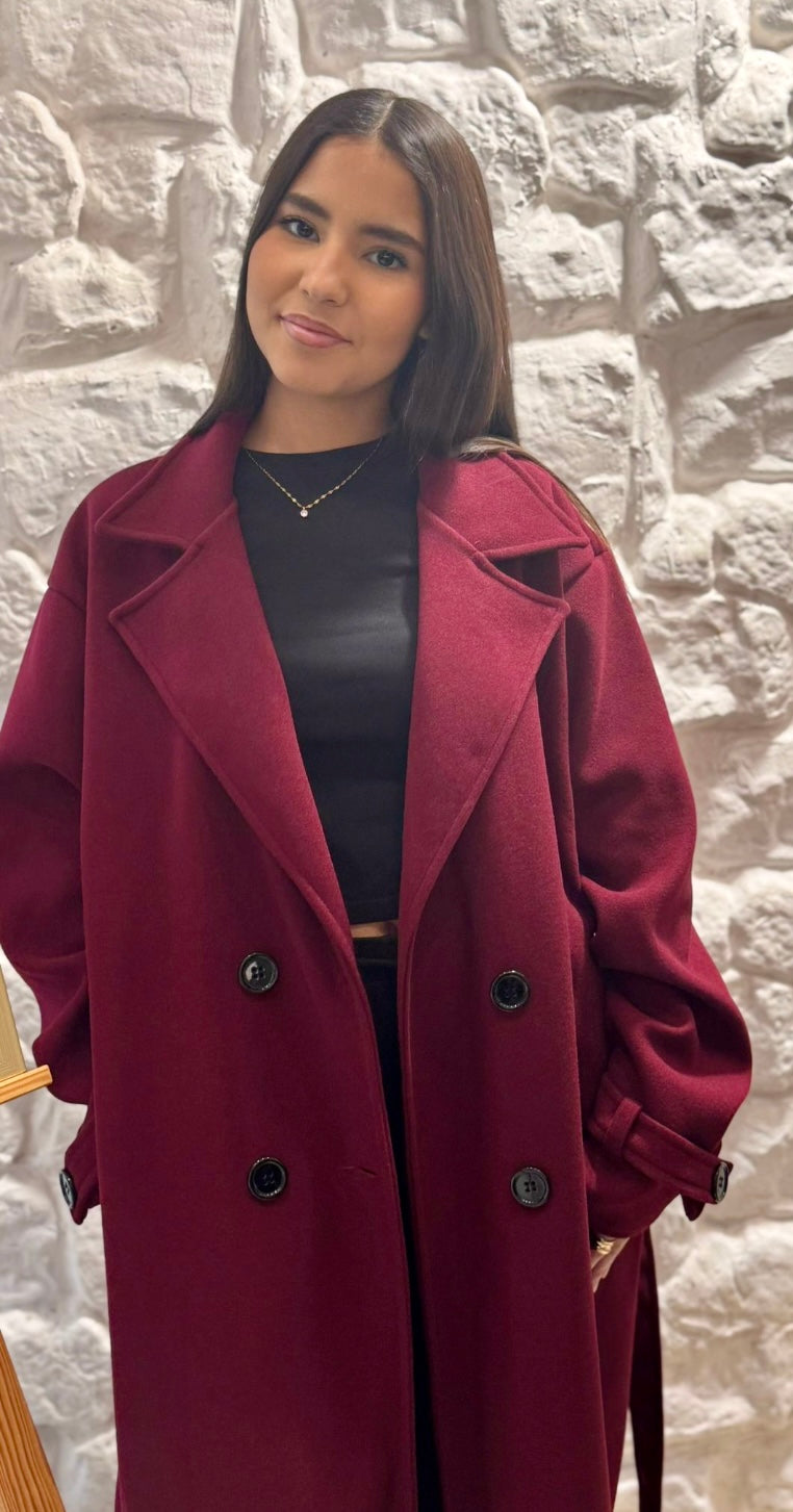 Manteau Inaya - L'élégance chaude et intemporelle