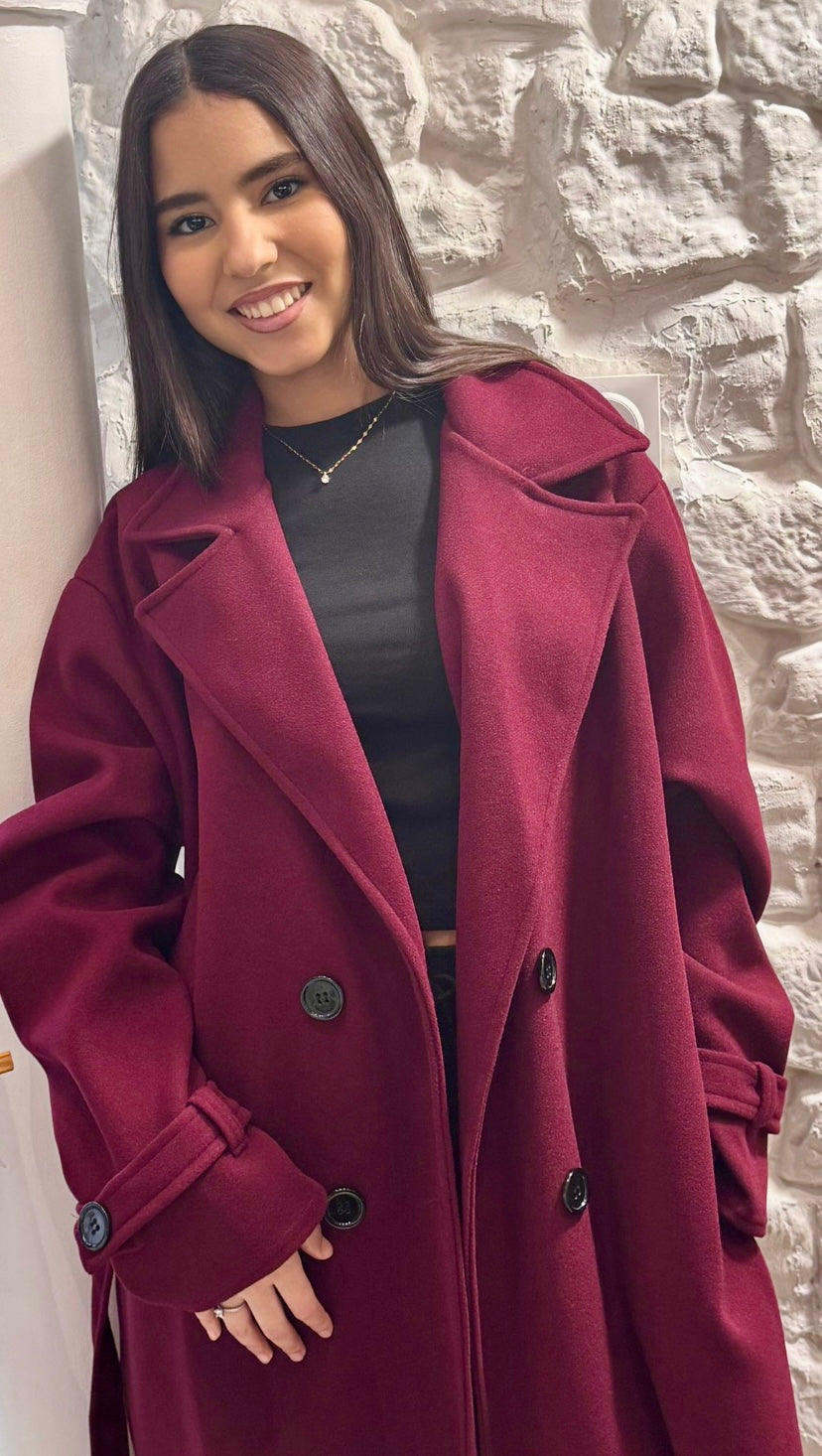 Manteau Inaya - L'élégance chaude et intemporelle