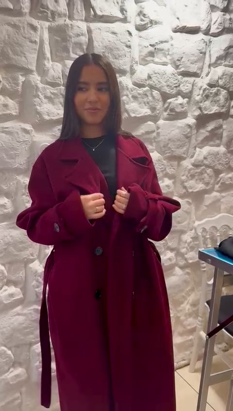 Manteau Inaya - L'élégance chaude et intemporelle